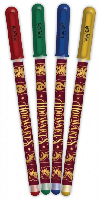 Harry Potter gelová pera set magická místa