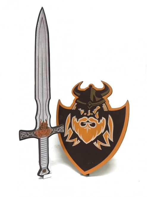 Pěnový meč a štít Viking