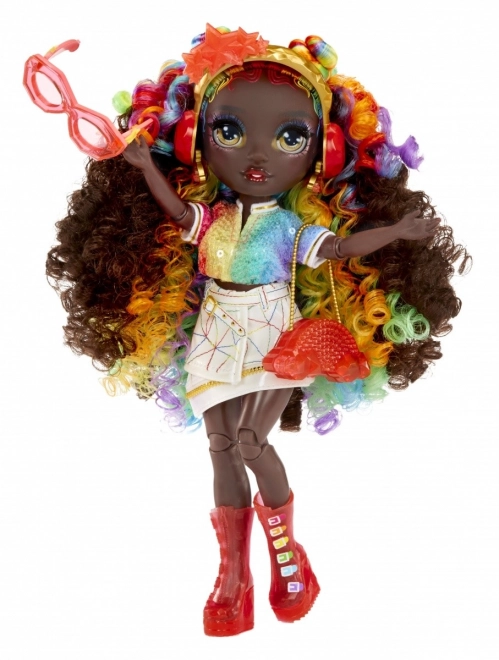 Rainbow High Creative Crystals panenka Iris Bow