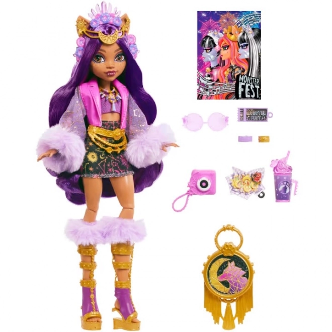 Barbie Monster fest panenka - clawdeen HXH80