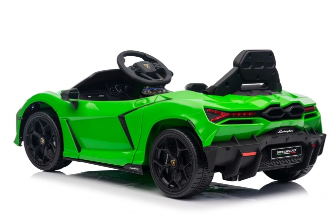 Elektrické autíčko Lamborghini Revuelto zelené