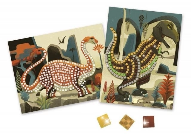 Mozaikové obrázky Dinosauři od Djeco