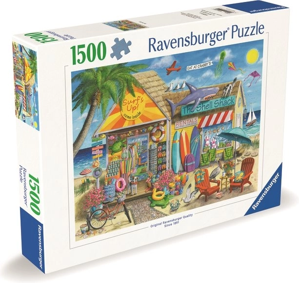 Ravensburger puzzle surfařský stánek 1500 dílků