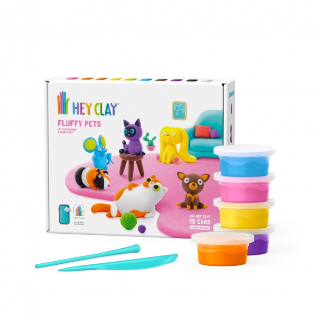 Modelovací hmota Hey Clay roztomilí mazlíčci
