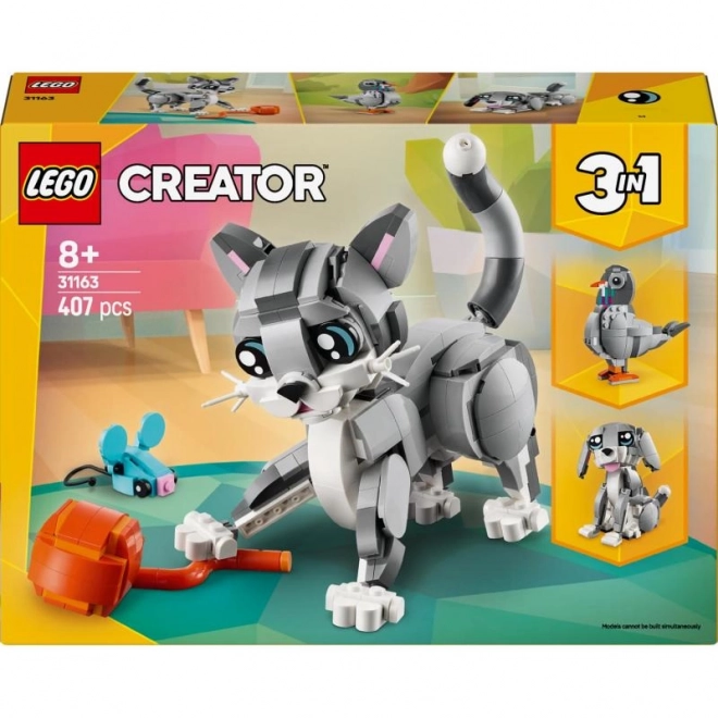 lego creator 3v1 psotná kočka stavebnice