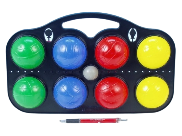 Plastové koule na petanque 8ks
