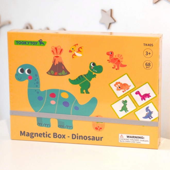 Magnetická skládačka dinosauři od Tooky Toy