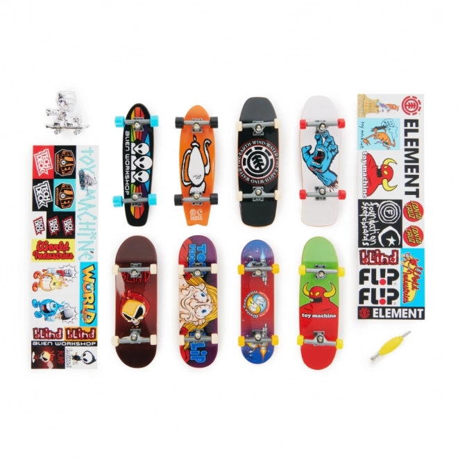 Tech Deck 8 balení k 25. výročí tech deck