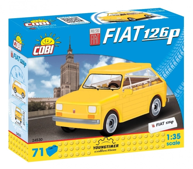 Stavebnice 71 prvků Polski Fiat 126P