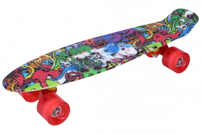 Skateboard pro děti - vícebarevný