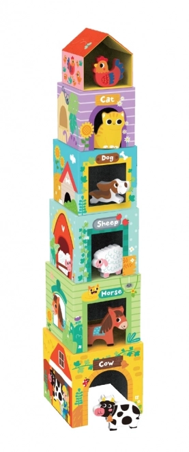 Kostky se zvířátky Farma od 2Kids Toys