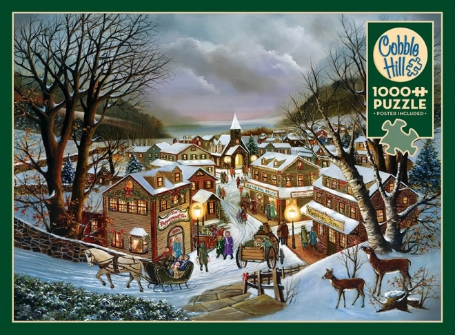 COBBLE HILL Puzzle Vzpomínka na Vánoce 1000 dílků