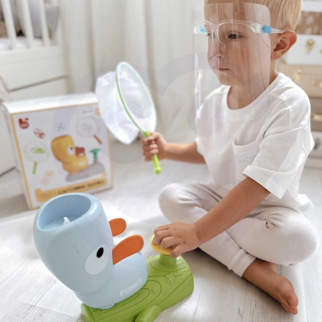 Woopie hra Zručnosti Zláp Frisbee Vyrážecí disk
