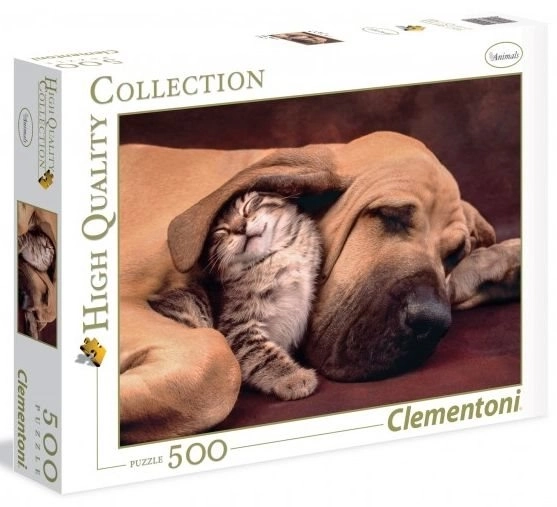 Puzzle Clementoni 500 dílků Cuddles