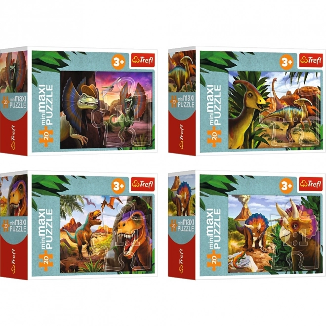 TREFL Puzzle Svět dinosaurů: Parasaurolophus 20 dílků