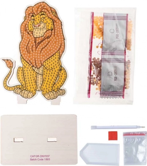 Diamantové malování Lví král: Mufasa