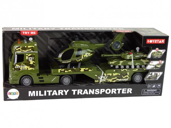 Vojenská stavebnice Tank Faction Propulsion Helicopter Truck
