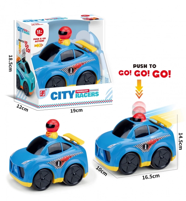 Auto závodní 16,5 cm