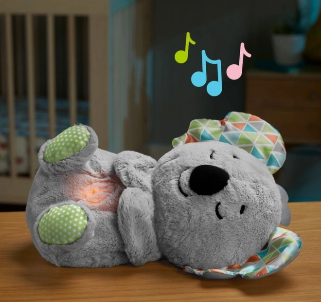 Fisher-Price usínací koala mazlící hračka s dýchacím uklidňovačem