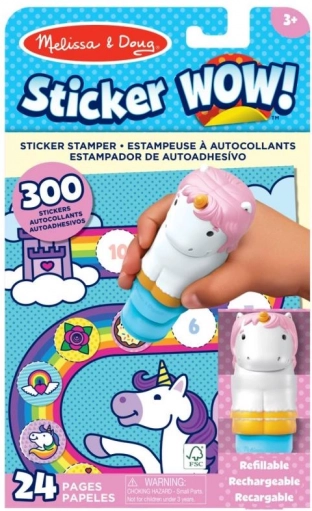 Samolepková sada UNICORN – opakovaně použitelné samolepky