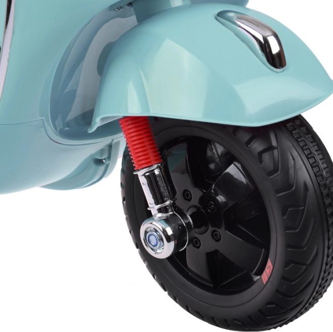 Elektrický skútr Vespa GTS Super pro děti – Zelená