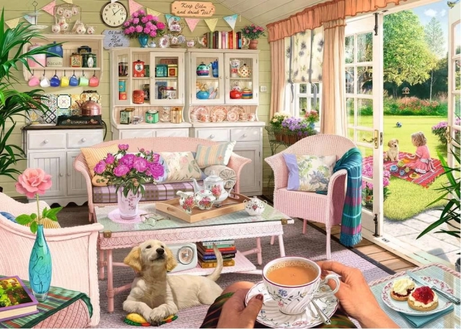 Puzzle 2D 1000 dílků slunečné odpoledne RAVENSBURGER