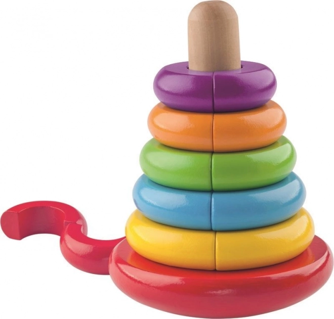 Magnetická pyramida na kůlu