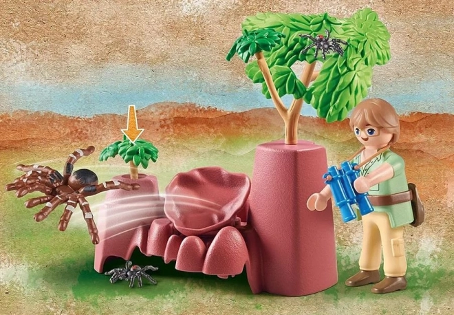 Wiltopia sada figurek 71627 Pavoučí skála