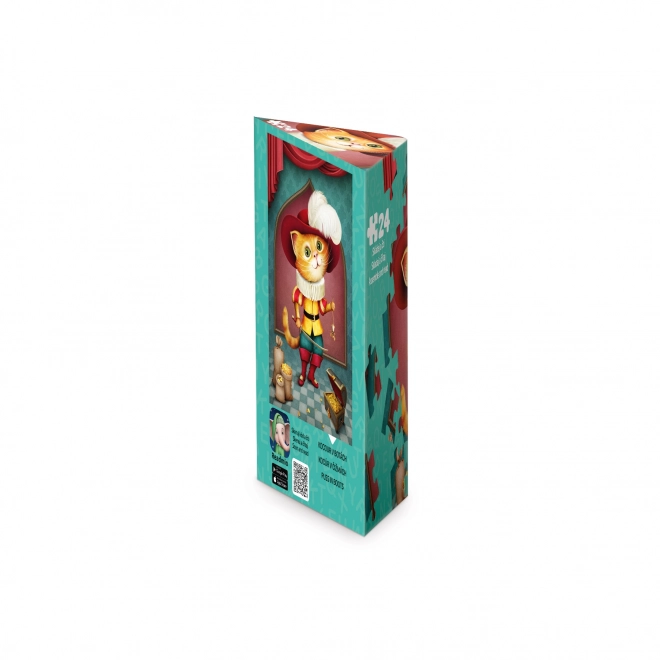 Dino puzzle Kocour v botách pro děti