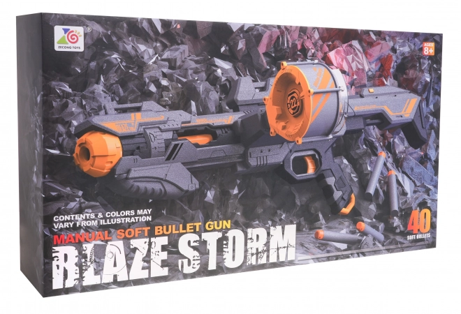 Mega Blaze Storm šedá puška