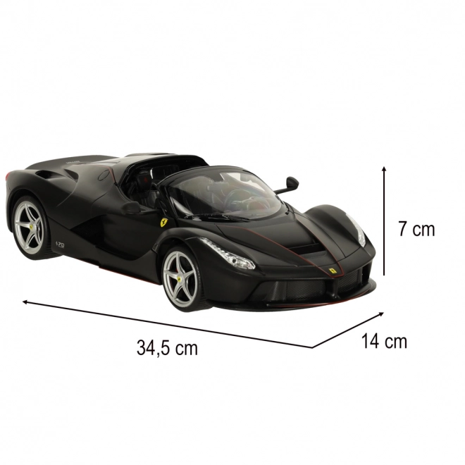 Rastar 75800 Ferrari LaFerrari Aperta 1:14 auto na dálkové ovládání černé