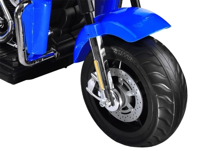 Velký motocykl Chopper na akumulátor pro děti – Červená