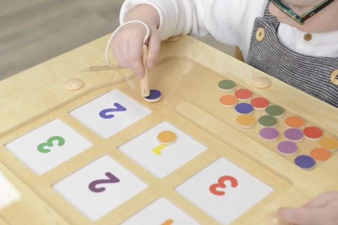 Vzdělávací magnetická tabule Masterkidz