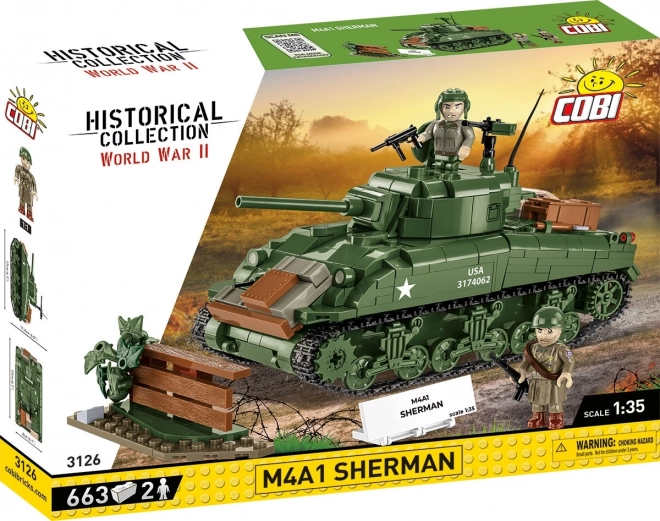 Stavebnice M4A1 Sherman