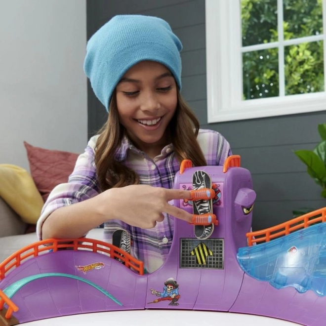 Hot Wheels Skate Octopark s fingerboardem a botami