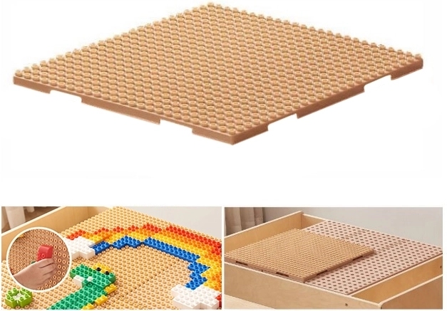 Masterkidz dřevěný vzdělávací stůl s příslušenstvím STEM Wall