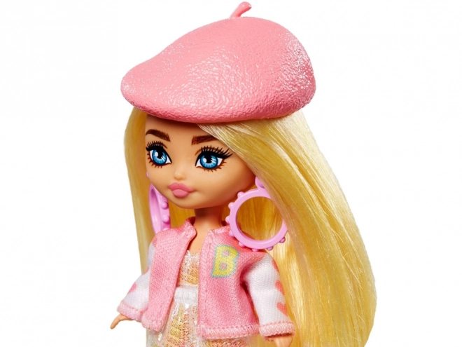 Barbie Extra Mini Minis růžová bejsbolka