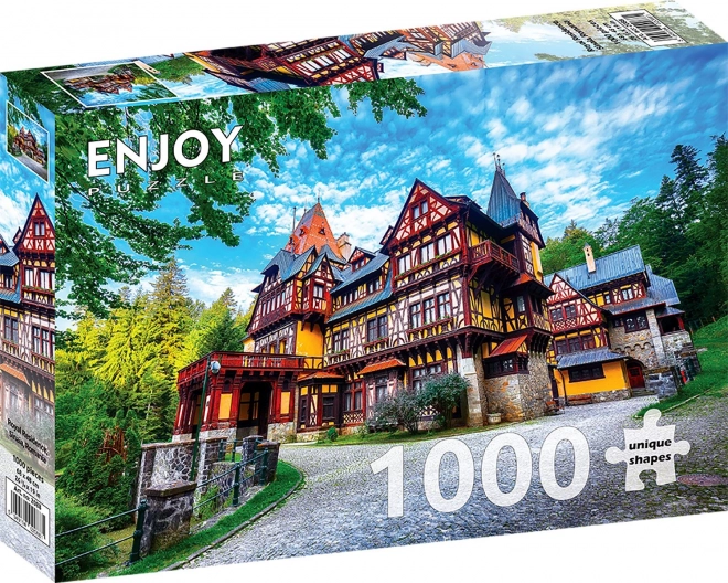 Puzzle Královská rezidence Sinaia 1000 dílků