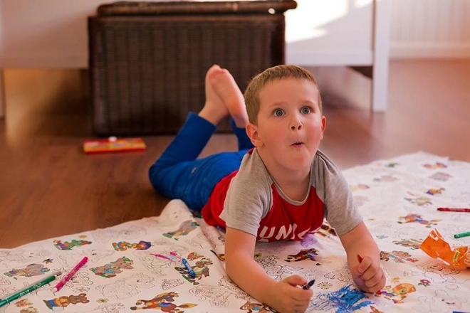 Pexi malovací ubrusy pro děti - Auta