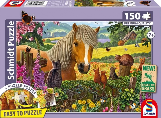 Puzzle setkání u výběhu 150 dílků od Schmidt Spiele