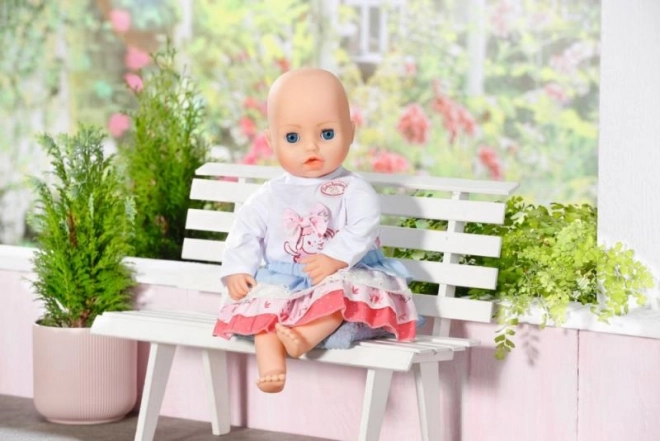 baby annabell oblečení se sukýnkou pro panenky