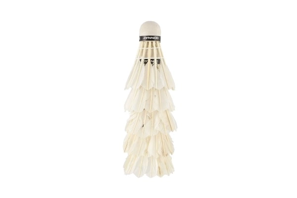 Míčky/Košíčky na badminton péřové 5ks v tubě 6,5x19,5x6,5cm