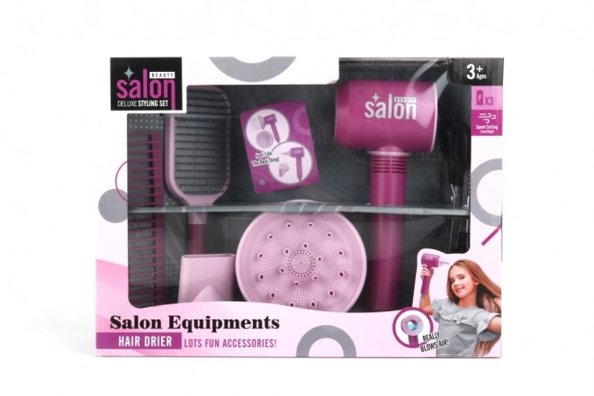 Dětský hrací set Vlasový salon