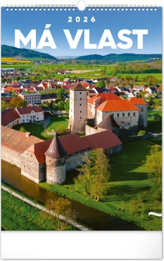 Nástěnný kalendář Má vlast 2026