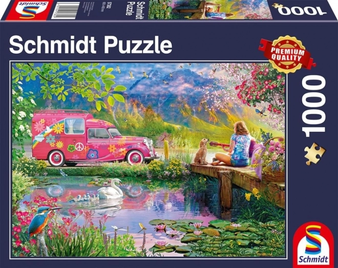 Puzzle Klid na Zemi 1000 dílků