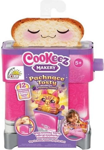 Cookeez Makery voňavé toasty – překvapení plyšák