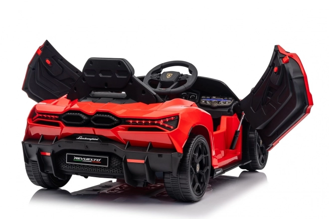 Dětské auto Lamborghini Revuelto červené