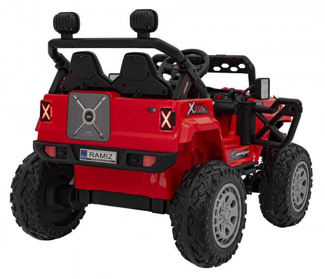 Dětské elektrické auto OFF ROAD Speed červené