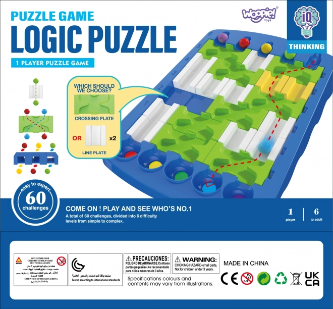 Woopie IQ logická strategická hra Labyrint