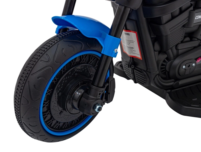 Motocikel Chopper FASTER – Modrý